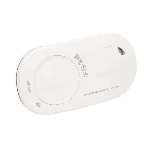 FireAngel FA3328-INT szén-monoxid vészjelző, beépített, nem cserélhető lítium elem, 10 év várható üzemidő, NFC kapcsolat és diagnosztika, fehér - 2