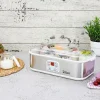 Zilan ZLN6104 joghurtkészítő, 25 W, 1,4 liter kapacitás, 8db üvegedény, állítható hőmérséklet, időzítő, automatikus kikapcsolás thumbnail