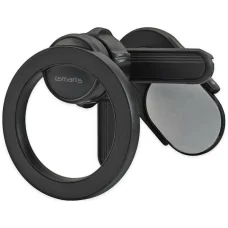 4smarts Univerzálny MagSafe držiak na telefón na monitor a do auta čierny