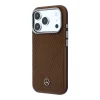 Mercedes PU bőr félborítású MagSafe tok iPhone 17 Pro Max-hoz Camel thumbnail