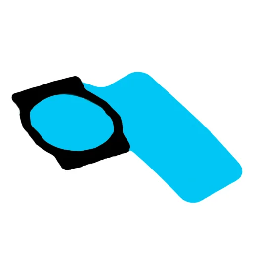 Ragasztó fólia ujjlenyomat-érzékelőhöz Honor 600 Lite üvegfólia - 1