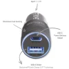 4smarts Charger Rapid+ 27W Quick Charge PD autonabíjačka čierna a sivá thumbnail