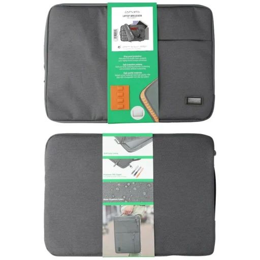 4smarts AirCushion Multi Sleeve 15-palcová taška na notebook sivá - 8