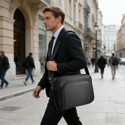 4smarts Target Eco Clamshell 13-14" laptop táska fekete - 7