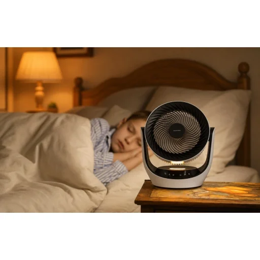 SwitchBot akumulátorový cirkulačný ventilátor - 8