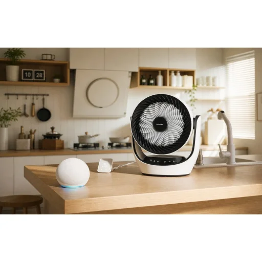 SwitchBot akumulátorový cirkulačný ventilátor - 9