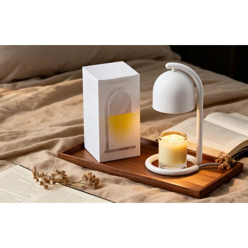 SwitchBot lampa na ohrievanie sviečok s nočným svetlom (biela) - 3