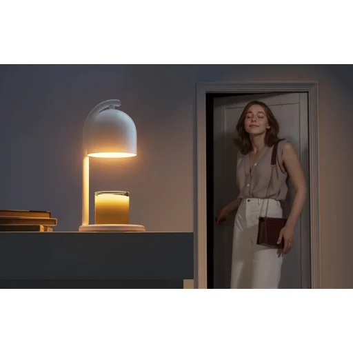 SwitchBot lampa na ohrievanie sviečok s nočným svetlom (biela) - 6