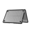 MacBook Neo 13 2026 Tech-Protect Velar matné čierne/priehľadné puzdro thumbnail