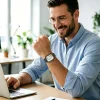 Huawei Watch Fit 3 / 4 / 4 Pro / 5 / 5 Pro Tech-Protect nylonový remienok vojenská zelená thumbnail