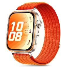 Huawei Watch Fit 3 / 4 / 4 Pro / 5 / 5 Pro Tech-Protect Nylon oranžový remienok
