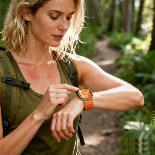 Huawei Watch Fit 3 / 4 / 4 Pro / 5 / 5 Pro Tech-Protect Nylon oranžový remienok - 6
