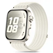 Huawei Watch Fit 3 / 4 / 4 Pro / 5 / 5 Pro Tech-Protect nylonový remienok hviezdny svit / béžový