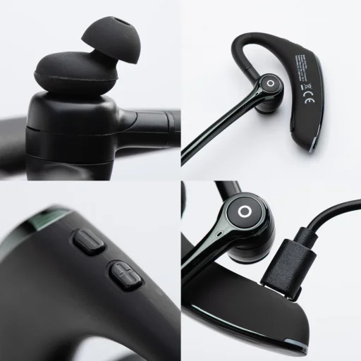 Forcell Orion Plus čierny bezdrôtový mono headset (ENC, Multipoint, BT 6.0 + EDR, 170 mAh) - 15
