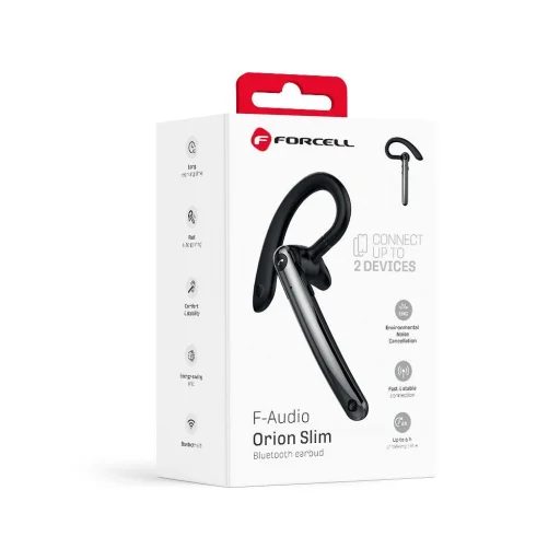 FORCELL Orion Slim čierny bezdrôtový mono headset - 11