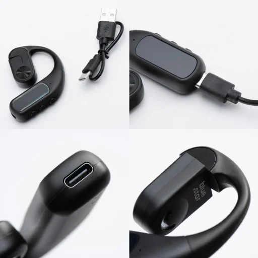 Blue Star Hook vezeték nélküli mono headset fekete - 13