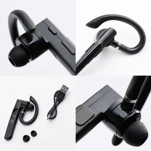 Bluetooth mono headset Blue Star Adventure fekete - 12