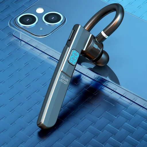 Bluetooth mono headset Blue Star Adventure čierny - 6