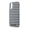 iPhone 17 čierny kryt Karl Lagerfeld PU Houndstooth Resin Plate MagSafe thumbnail