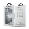 iPhone 17 čierny kryt Karl Lagerfeld PU Houndstooth Resin Plate MagSafe thumbnail