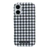 iPhone 17 čierny kryt Karl Lagerfeld PU Houndstooth Resin Plate MagSafe thumbnail