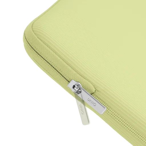 UNIQ Cyprus Ridge Edition 13 hüvelykes vízálló neoprén laptop tok, limezöld - 2