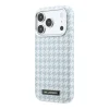Modrý kryt Karl Lagerfeld PU Houndstooth Resin Plate MagSafe pre iPhone 17 Pro thumbnail