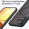 Oppo A6x 4G / A6x 5G Matt Fekete Techsuit PureFrost MagSafe tok thumbnail
