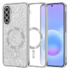 Samsung Galaxy A57 5G strieborné puzdro Techsuit Luxury Glitter MagSafe thumbnail