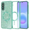 Samsung Galaxy A57 5G svetlozelený Techsuit - Luxury Glitter MagSafe kryt thumbnail