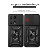 Xiaomi Redmi Note 13 Pro 4G / Poco M6 Pro 4G Fekete Techsuit CamShield sorozat tok thumbnail