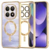 Xiaomi Redmi Note 15 5G Gold Techsuit - Luxury Crystal MagSafe puzdro thumbnail