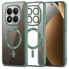 Xiaomi Redmi Note 15 Pro+ 5G / Poco M8 Pro 5G Svetlozelené Techsuit - Luxusné krištáľové MagSafe puzdro
