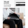 Slim Fold Laptop Tartó Spigen LD201-S7 - Összecsukható, Vékony, Stabil, Csúszásgátló, Ragasztásmentes, Akár 16" méretig - Fekete thumbnail
