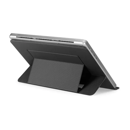 Slim Fold Laptop Tartó Spigen LD201-S7 - Összecsukható, Vékony, Stabil, Csúszásgátló, Ragasztásmentes, Akár 16" méretig - Fekete - 2