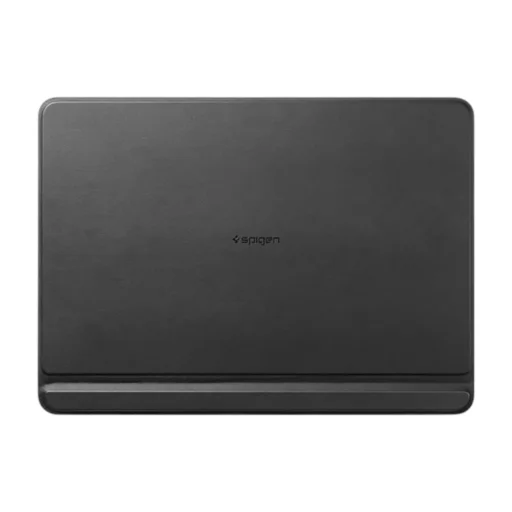 Slim Fold Laptop Tartó Spigen LD201-S7 - Összecsukható, Vékony, Stabil, Csúszásgátló, Ragasztásmentes, Akár 16" méretig - Fekete - 3