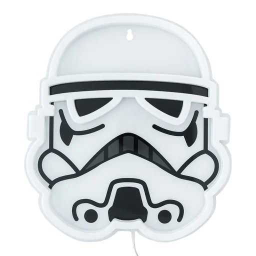 Paladone Star Wars Stormtrooper falra szerelhető LED neon lámpa - 2