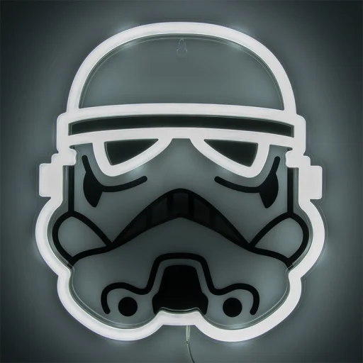 Paladone Star Wars Stormtrooper nástenná LED neónová lampa - 3