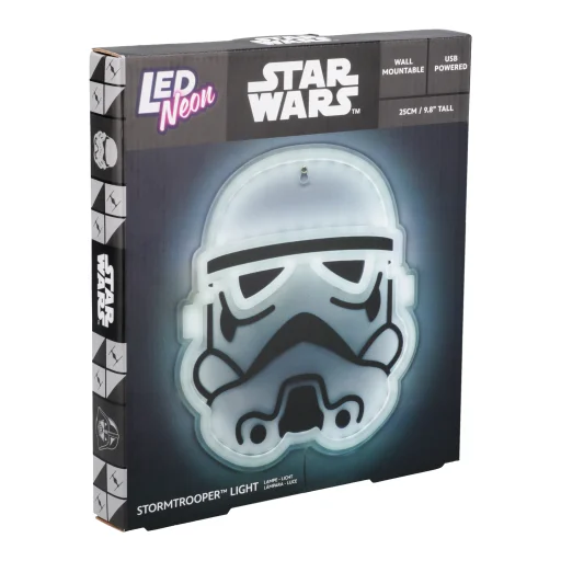 Paladone Star Wars Stormtrooper falra szerelhető LED neon lámpa - 10