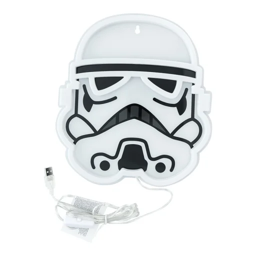 Paladone Star Wars Stormtrooper falra szerelhető LED neon lámpa - 1