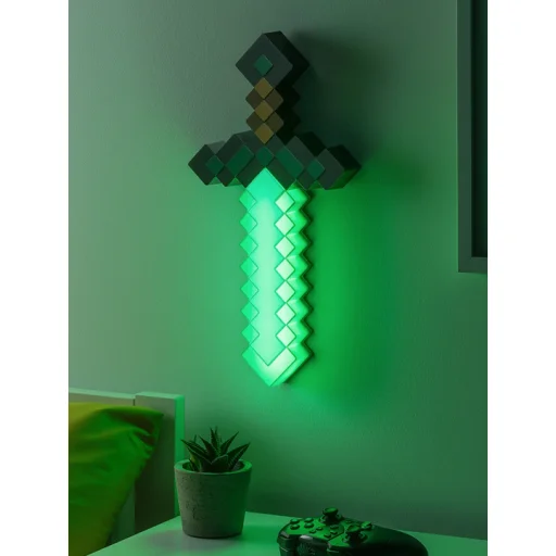 Paladone Minecraft Diamantový meč - lampa - 3
