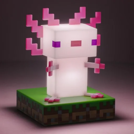 Paladone Minecraft Axolotl Ikon Lámpa - 3