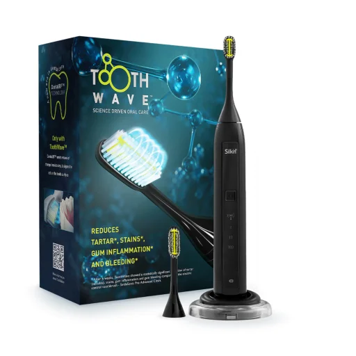 Silkn ToothWave Black TW1PE3Z001 elektromos fogkefe - 1