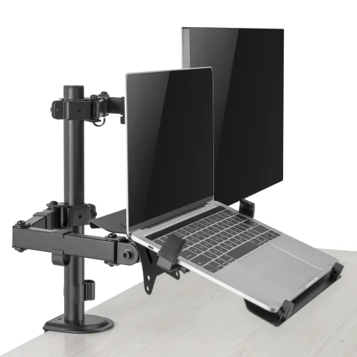 Sbox LCD-LM01-2 monitor- és notebooktartó asztali állvány - 5