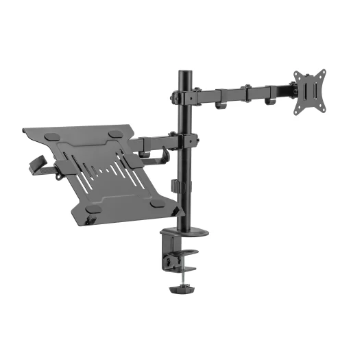 Sbox LCD-LM01-2 monitor- és notebooktartó asztali állvány - 1