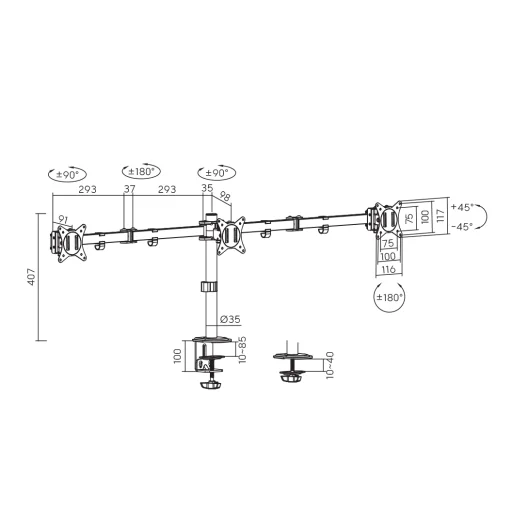Sbox LCD-352/3-2 (13-27/3x9kg/100x100) - 6