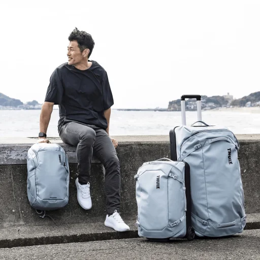 Thule 4988 Chasm kerekes bőrönd 110L Pond Gray - 6