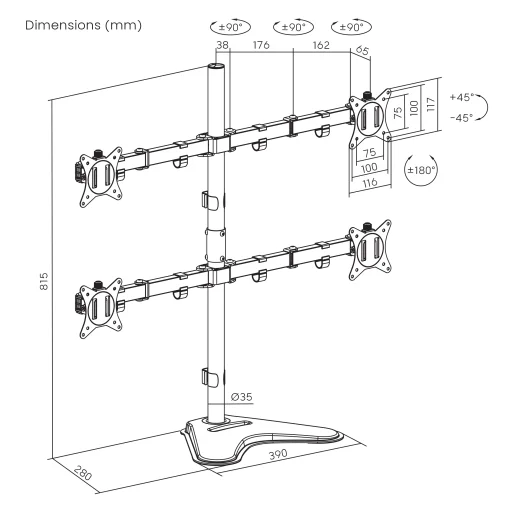 Sbox LCD-F048-2 (17-32/4x9kg/100x100) - 9