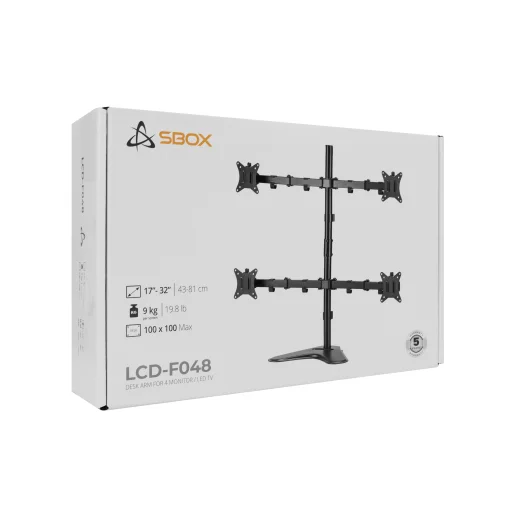 Sbox LCD-F048-2 (17-32/4x9kg/100x100) - 10