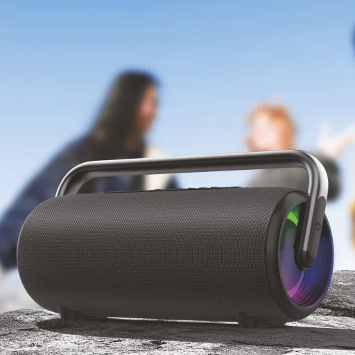 Manta SPK325-BK NYX fekete Bluetooth hangszóró - 4